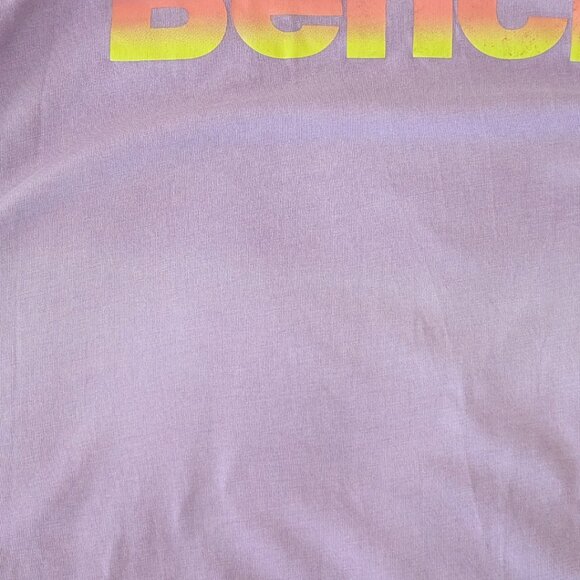 BENCH Purple Scrunched Girl's T-Shirt XL (14-16) - Picture 6 of 8